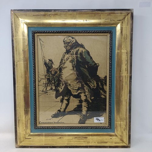 94A - A set of ten William Nicholson character coloured prints, including (Long) John Silver (10)