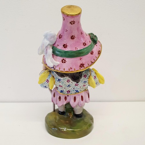 420 - A Royal Crown Derby Mansion House dwarf, 18 cm high