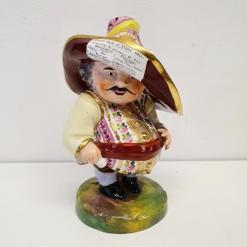 421 - A Royal Crown Derby Mansion House dwarf, 16.5 cm high