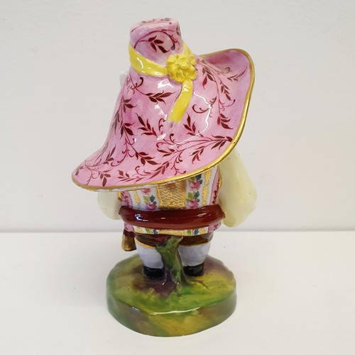 421 - A Royal Crown Derby Mansion House dwarf, 16.5 cm high