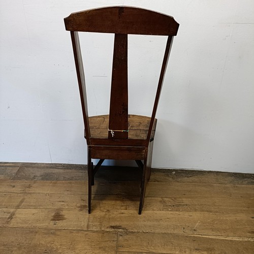 642 - A Countrymade high back chair, possibly Welsh