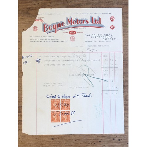 19 - 1935 Bentley 3.5 Litre Thrupp & Maberly DHC
Registration number HDV 278
Chassis number B-8-DG
Black ... 