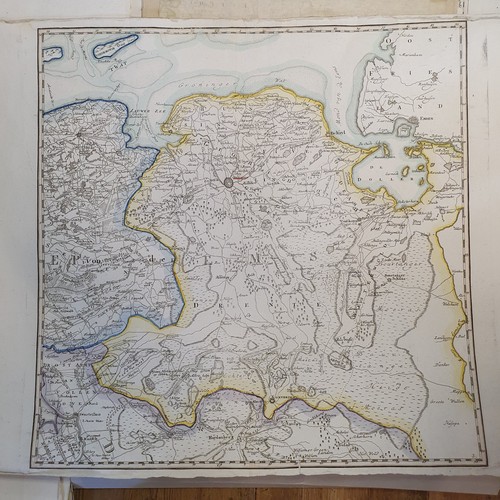 277 - A coloured map, 55 x 64 cm, and assorted other maps (qty)