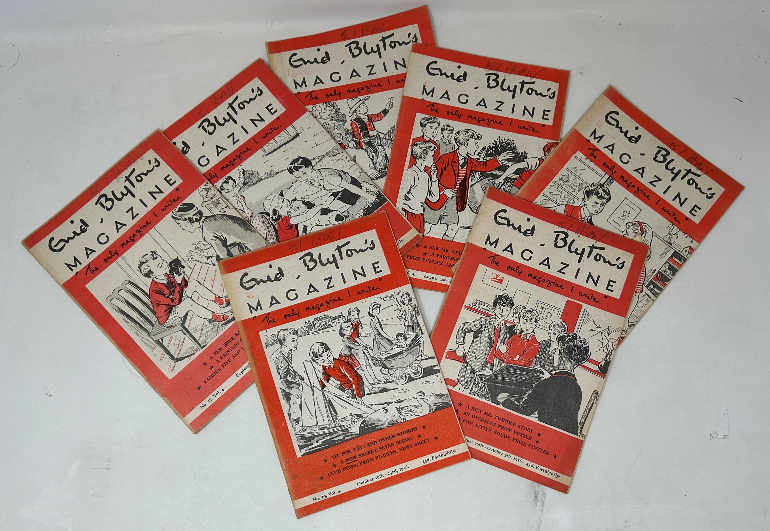 Assorted Copies Of The Enid Blyton Magazine, Noddy Goes To Sea, You're ...