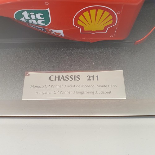 1115 - ***WITHDRAWN***An Amalgam 1:8 scale model of Michael Schumacher's F2001 Ferrari, Chassis 211, Monaco... 