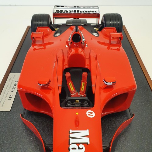 1115 - ***WITHDRAWN***An Amalgam 1:8 scale model of Michael Schumacher's F2001 Ferrari, Chassis 211, Monaco... 