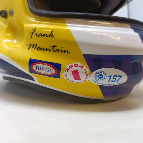 1104 - An FM Racing Helmet, for the Le Mans Endurance series 2004