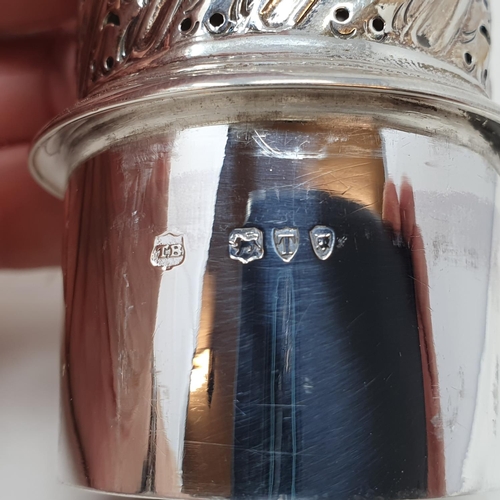 402 - A Victorian silver sifter, London 1894, 6.6 ozt  Provenance: From a large single owner collection of... 