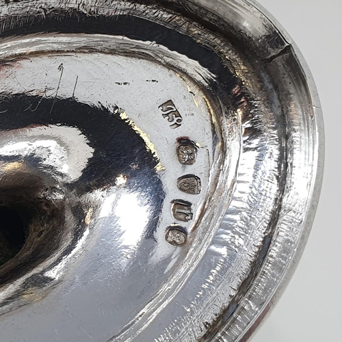 434 - A George III silver swing handled sugar bowl, London 1792, 5.3  ozt 
Provenance: From a large single... 