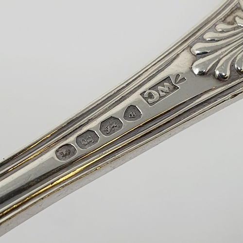 485 - A George IV silver fiddle thread and shell pattern sifter spoon, London 1822, 2.1 ozt Provenance: Fr... 