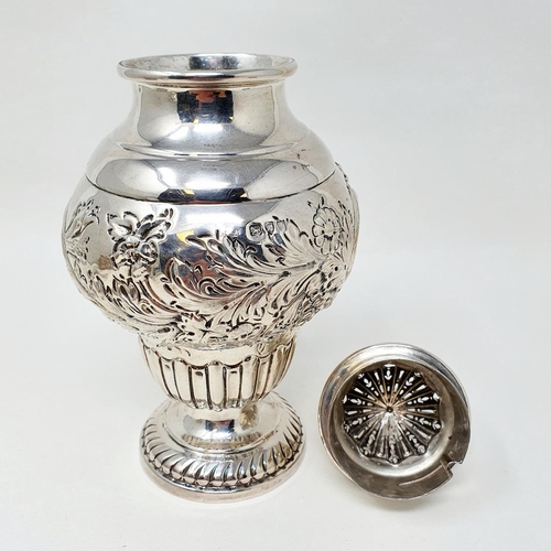 488 - A Victorian silver sifter, London 1874, 9.3 ozt  Provenance:  From a large single owner collection o... 