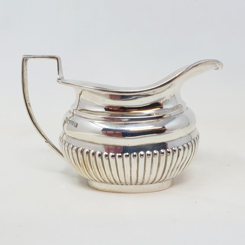 523 - A George V silver cream jug, Chester 1910, 3.6 ozt
Provenance: From a large single owner collection ... 