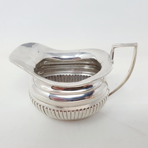 523 - A George V silver cream jug, Chester 1910, 3.6 ozt
Provenance: From a large single owner collection ... 