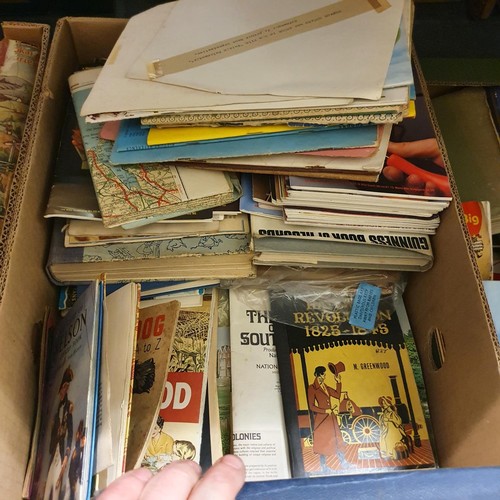 1068 - Assorted books and magazines (4 boxes)