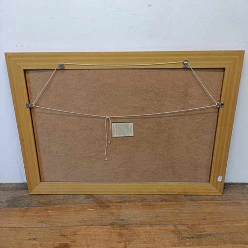 1315 - A modern gilt framed mirror, 108 x 76 cm