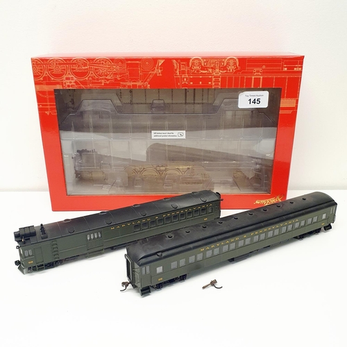 145 - A Spectrum HO gauge two car train set, No 81424, boxed  Provenance: From a vast single owner collect... 