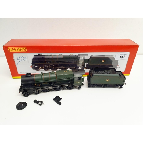 147 - A Hornby OO gauge 4-6-0 locomotive and tender, No R2727, boxed  Provenance: From a vast single owner... 