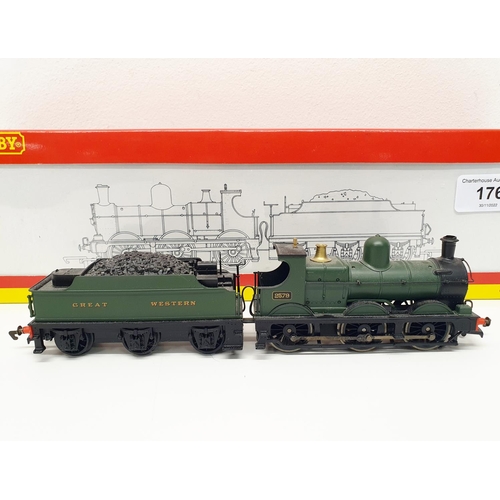 176 - A Hornby OO gauge 0-6-0 locomotive and tender, No R2064C, boxed Provenance: From a vast single owner... 