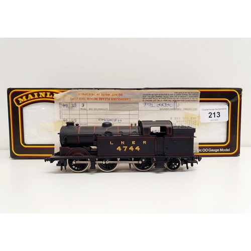 213 - A Mainline OO gauge 0-6-2 locomotive, No 954158, boxed  Provenance: From a vast single owner collect... 