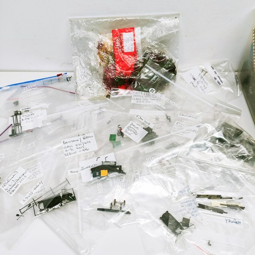 41 - Assorted OO gauge spare parts (box)  Provenance: From a vast single owner collection of OO gauge loc...