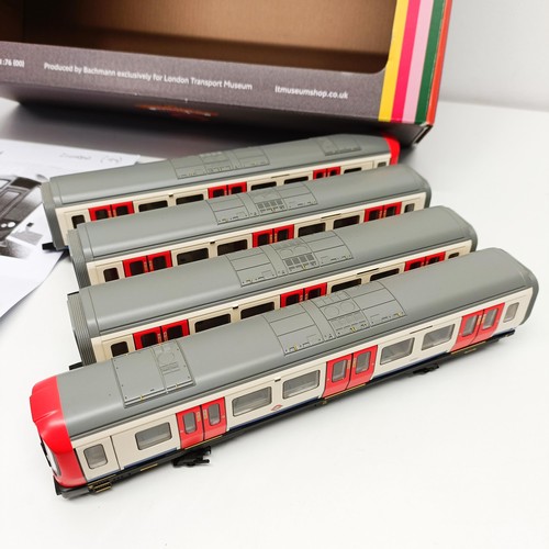 48 - A Bachmann OO gauge London Underground S Stock motorised four car train pack, No 35-990, boxed  Prov...