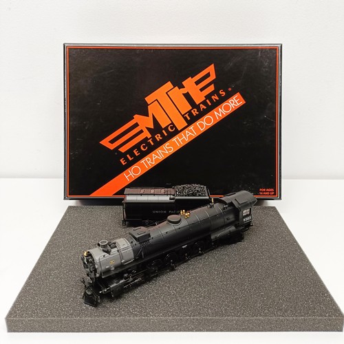 49 - A MTH HO gauge 4-12-2 locomotive and tender, No 9503, boxed  Provenance: From a vast single owner co...