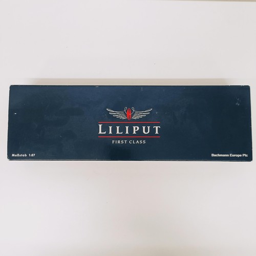 55 - A Liliput OO gauge 2-8-0 locomotive and tender, boxed No L101462, boxed  Provenance: From a vast sin...