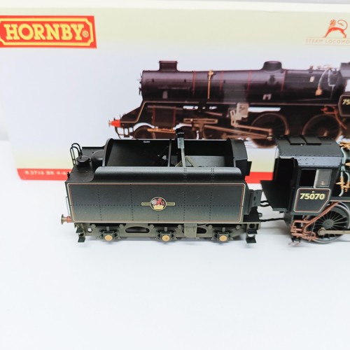 65 - A Hornby OO gauge 2-6-0 locomotive and tender, No R2716X, boxed Provenance: From a vast single owner... 