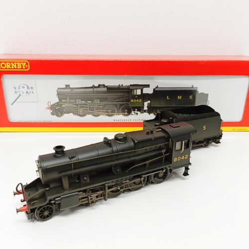 66 - A Hornby OO gauge 2-8-0 locomotive and tender, No R2249, boxed Provenance: From a vast single owner ... 