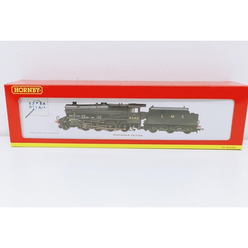 66 - A Hornby OO gauge 2-8-0 locomotive and tender, No R2249, boxed Provenance: From a vast single owner ... 