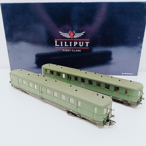 76 - A Liliput OO gauge two car set, No L112503, boxed  Provenance: From a vast single owner collection o... 