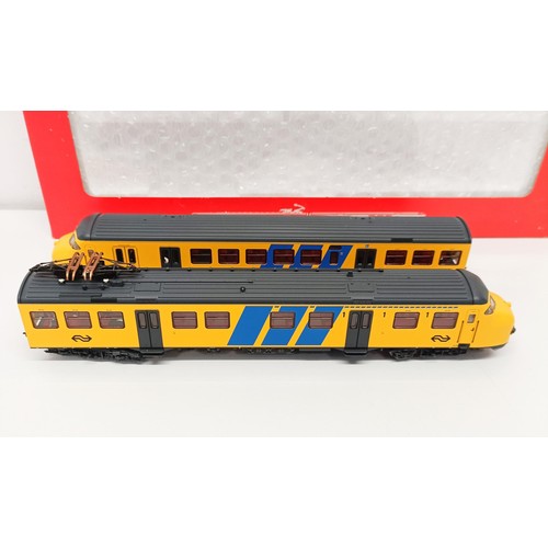 78 - A Fleischmann HO gauge two car train set, No 4472, boxed  Provenance: From a vast single owner colle... 