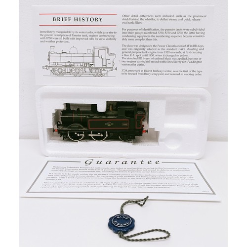 84 - A Bachmann OO gauge 0-4-2 locomotive, No 32-201, boxed  Provenance: From a vast single owner collect... 