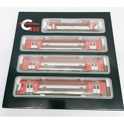 88 - An Electrotren HO gauge four car train set, No 3450, boxed Provenance: From a vast single owner coll... 