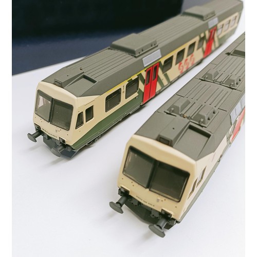 90 - A Liliput HO gauge two car train set, No L114424, boxed  Provenance: From a vast single owner collec... 