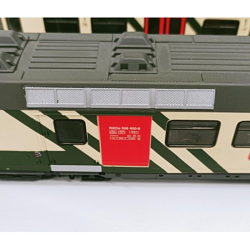 90 - A Liliput HO gauge two car train set, No L114424, boxed  Provenance: From a vast single owner collec... 