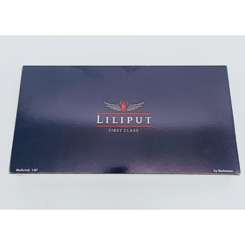 90 - A Liliput HO gauge two car train set, No L114424, boxed  Provenance: From a vast single owner collec... 