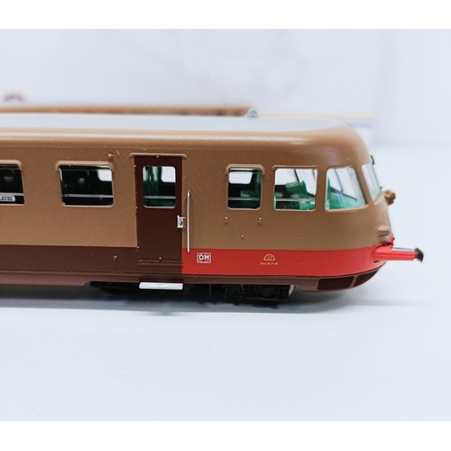 104 - An OS.KAR HO gauge two car train set, No Art.2006, boxed  Provenance: From a vast single owner colle... 