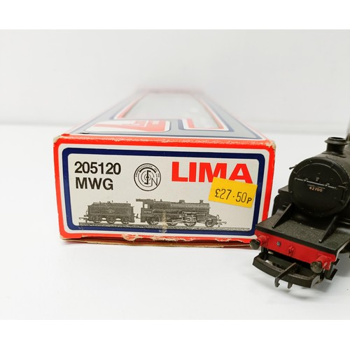 234 - A Lima HO gauge 2-6-0 locomotive and tender, No 205120, boxed  Provenance: From a vast single owner ... 