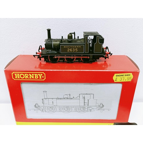 242 - A Hornby OO gauge 0-6-0 locomotive, No R2165B, boxed, and four OO gauge locomotives, and three tende... 