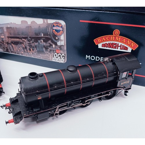 245 - A Bachmann OO gauge 2-6-0 locomotive, lacking tender, No 32-276, and a 2-6-0 locomotive, lacking ten... 