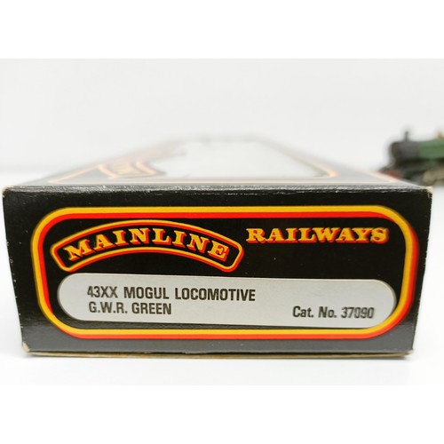 247 - A Mainline Railways OO gauge 2-6-0 locomotive and tender, No 37090, boxed  Provenance: From a vast s... 