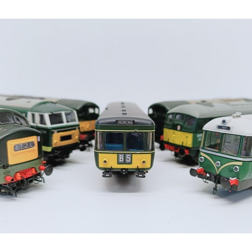 256 - An OO gauge locomotive and six others, all unboxed (7) (box)  Provenance: From a vast single owner c... 