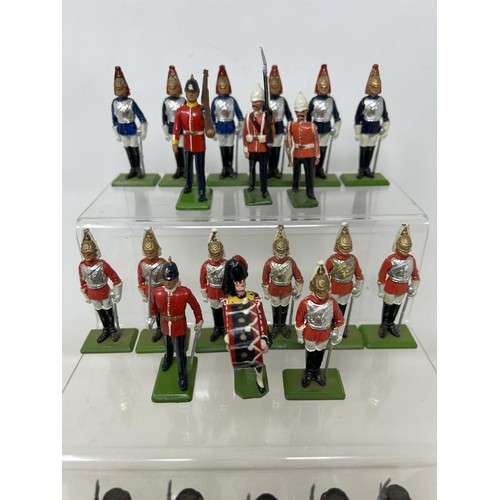 304 - A Britains Beefeater set of figures, and assorted Britains figures