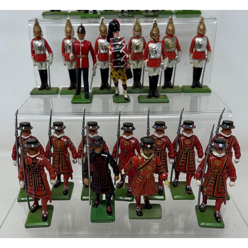 304 - A Britains Beefeater set of figures, and assorted Britains figures