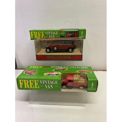 382 - Assorted cars and buses, to include Models Of Yesteryear Corgi (box)