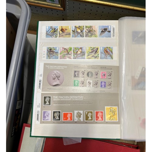 667 - Assorted world stamps, in numerous albums, PHQ cards, and other items (qty)