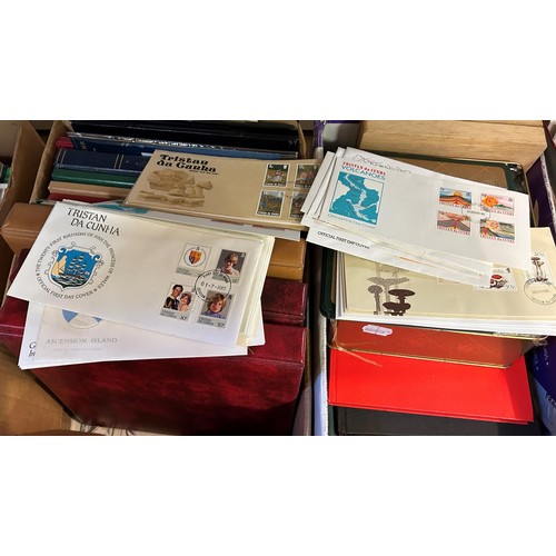 681 - A vast quantity of assorted first day covers, including New Zealand, various PHQ cards, assorted sta... 