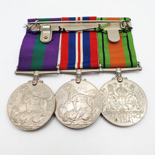 452 - A General Service medal, 1918-62, awarded to T/14446189 CQMS J S Gale RASC, with Palestine 1945-1948... 