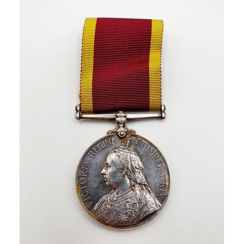 464 - A China 1900 medal, awarded to Major & Dy Commy S Durrell Ord Dep N Circle, engraved in running scri... 